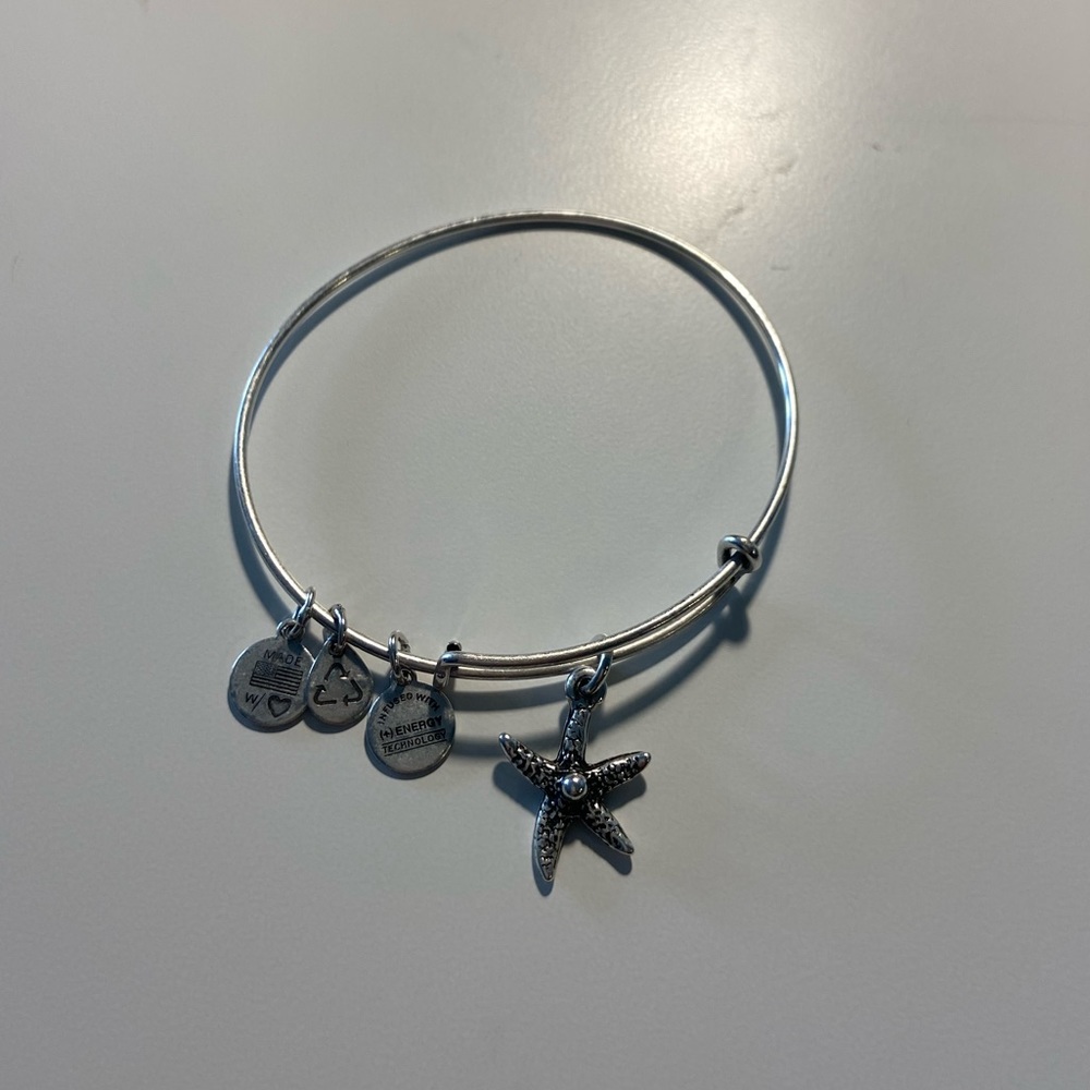 Alex and Ani starfish charm bangle